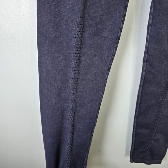 Free People Movement Leggings High Rise Blue Activewear Gym Workout Womens - Picture 3 of 4